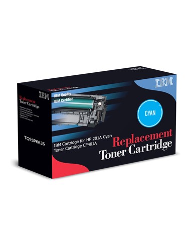 Toner IBM p/HP LaserJet 201A Pro M252 (CF401A) Azul