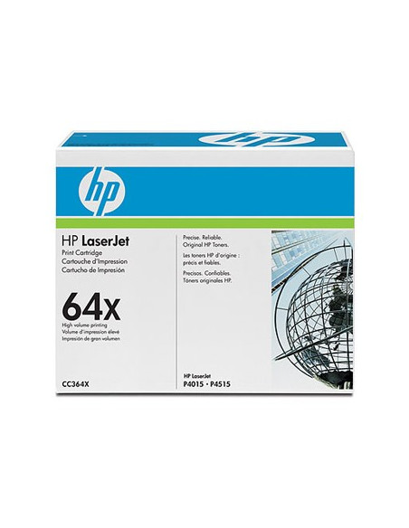Toner HP LaserJet P4015/4515 (CC364X)  Preto