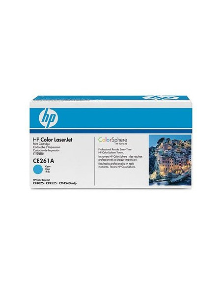 Toner LaserJet CP4025/4525/4540 (CE261A) Azul