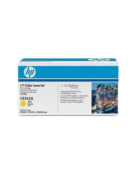 Toner LaserJet CP4025/4525/4540 (CE262A) Amarelo