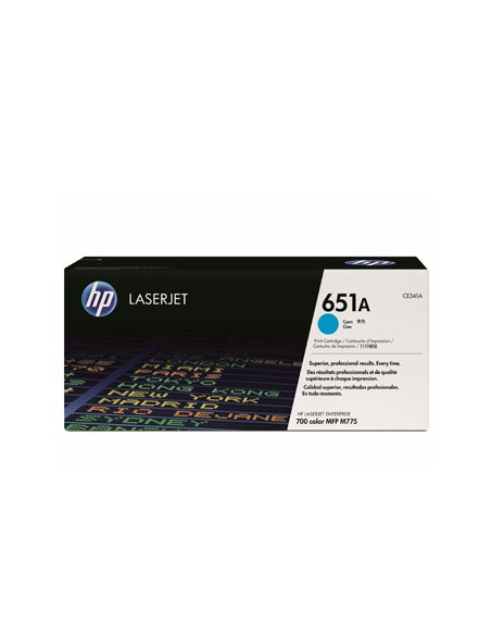 Toner HP Laserjet 651A (CE341A) Azul