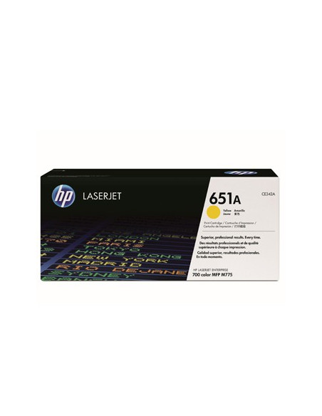 Toner HP Laserjet 651A (CE342A) Amarelo