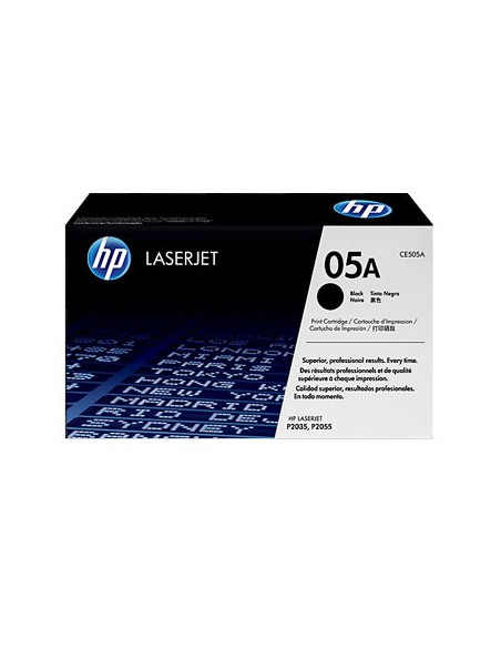 Toner LaserJet P2035/2050/2055 (CE505A) Preto