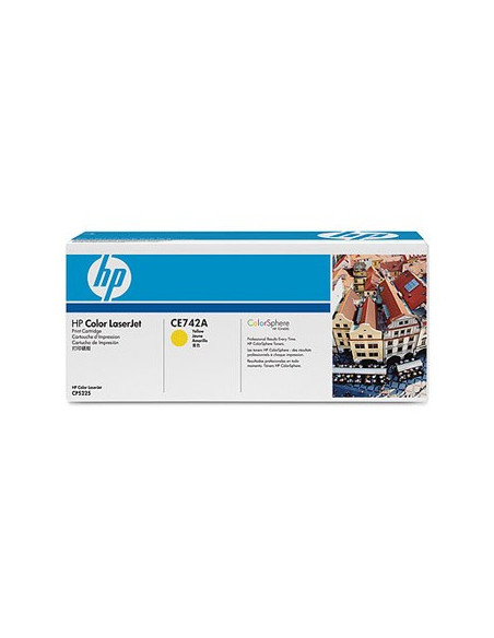 Toner LaserJet CP5220/5225 (CE742A) Amarelo