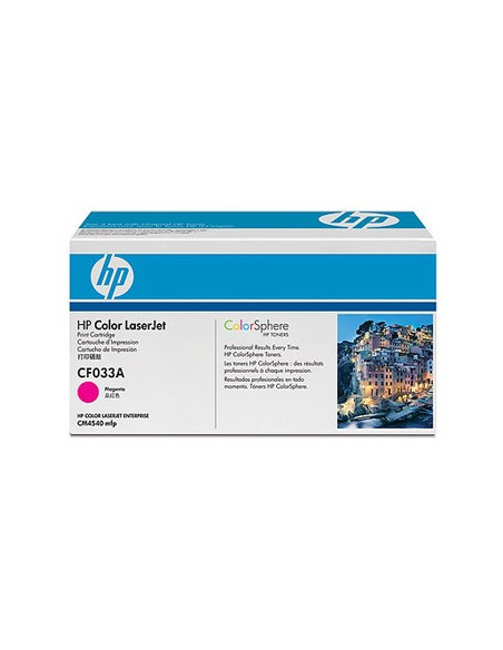Toner LaserJet CM4540 (CF033A) Magenta