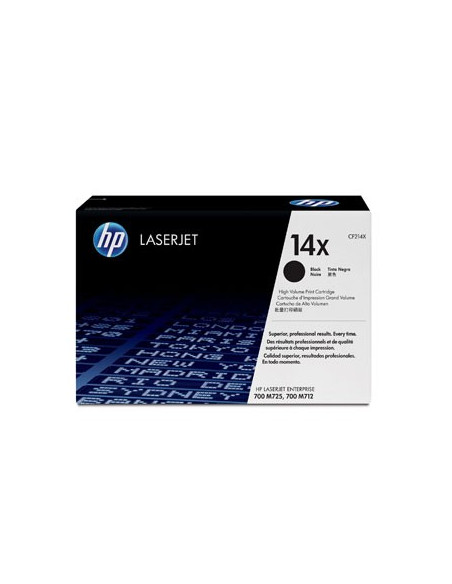 Toner HP Laserjet Enterprise 700/M712 14X Preto