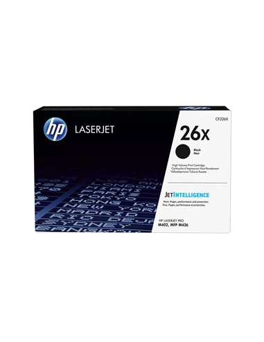 Toner HP Laserjet 26X Pro M402/M426 Alta Cap Preto Pack 2un