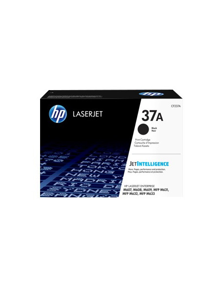 Toner Laserjet 37A Enterprise E60055/E60065/E60075/M607/M609