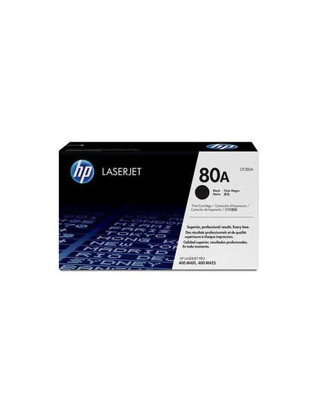 Toner HP Laserjet 80A para Pro400/M401/MFP425  2,7k Preto