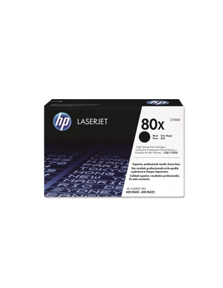 Toner HP Laserjet 80X para Pro400 M401/MFP425 6,9k Preto