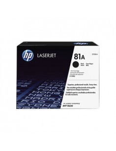 Toner HP Laserjet 81A Enterprise M630 Preto