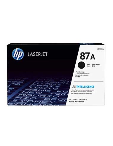 Toner HP Laserjet 87A Enterprise M506/M527 Preto