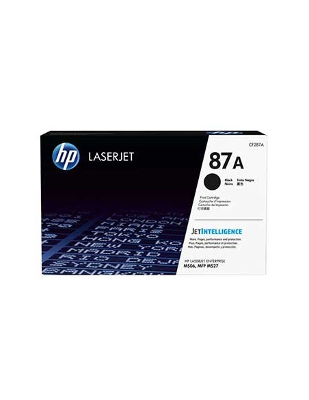 Toner HP Laserjet 87A Enterprise M506/M527 Preto