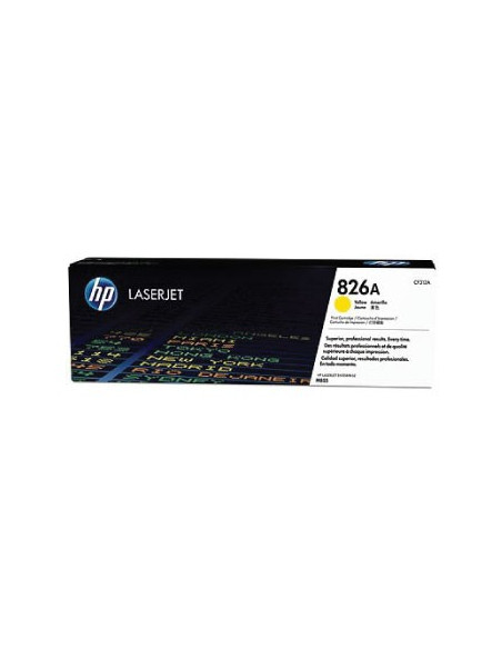Toner HP Laserjet 826A Enterprise M855 Amarelo