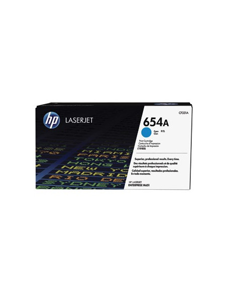Toner HP Laserjet 654 Enterprise M651 Azul