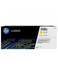 Toner HP Laserjet 508X Enterprise M553 Alta Cap Amarelo