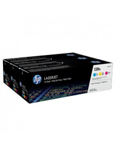 Toner HP Laserjet 128A (CE371AM) Azul+Amarelo+Magenta