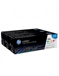 Toner HP Laserjet 125A (CF373AM) Azul+Amarelo+Magenta