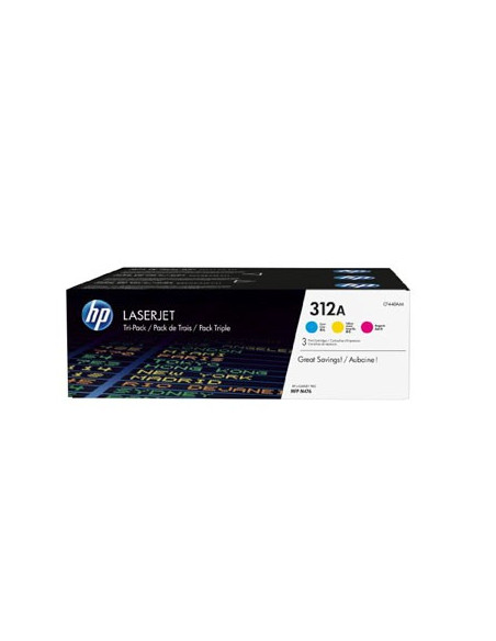 Toner LaserJet Pro M476 312A (CF440AM) Azul/Magenta/Amarelo
