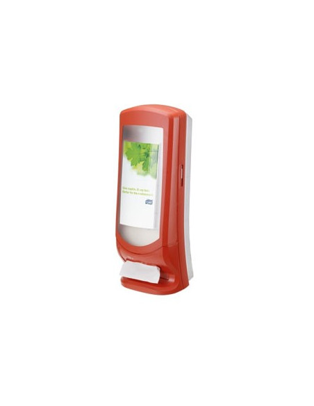 Dispensador p/900 Guardanapos TORK N4 Cor Vermelho