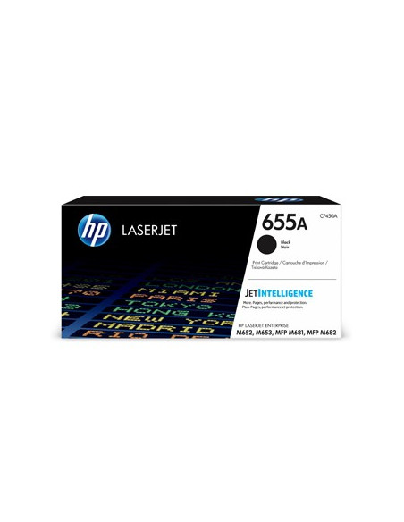 Toner Laserjet 655A Enterprise M652/M681 Preto