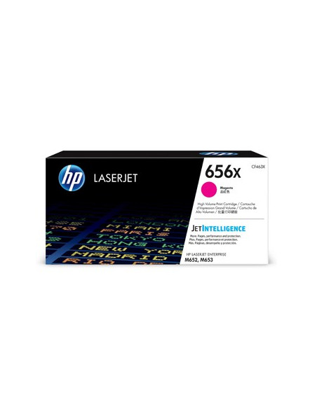 Toner Laserjet 656X Enterprise M652/M653 Alta Cap Magenta