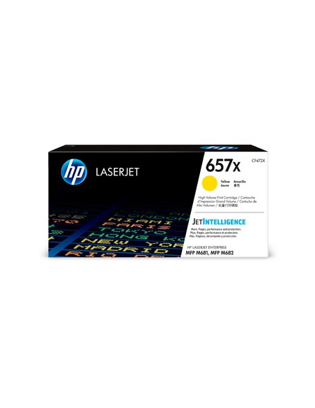 Toner Laserjet 656X Enterprise M681/M682 Alta Cap Amarelo