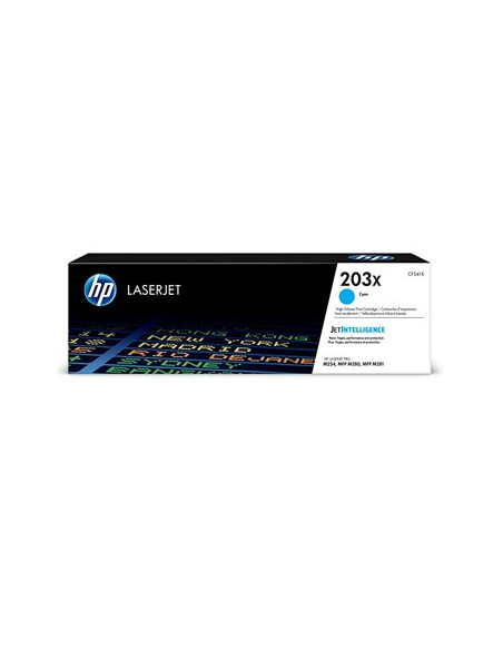 Toner LaserJet 203X Pro M254/MFP M280 Alta Capacidade Azul