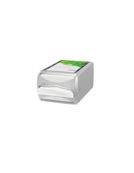 Dispensador p/550 Guardanapos TORK N4 Cor Cinzento Claro