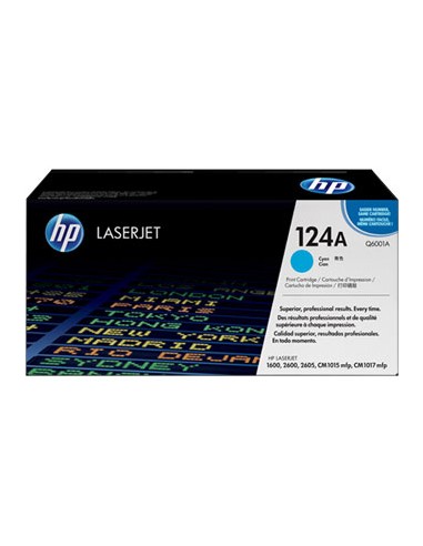 Toner HP Laserjet 124A (Q6001A) Azul