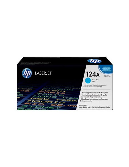 Toner HP Laserjet 124A (Q6001A) Azul