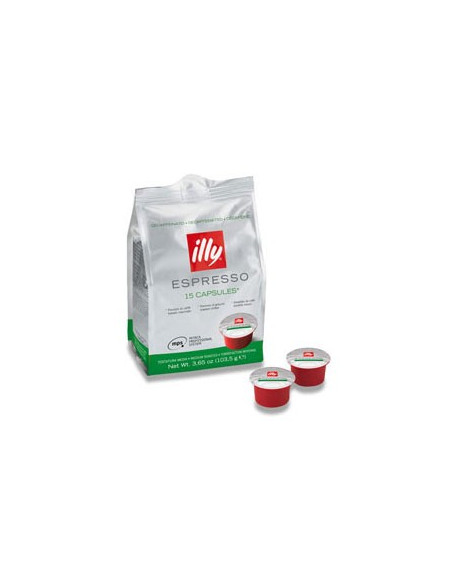 Café Cápsulas MPS ILLY Descafeinado 15un