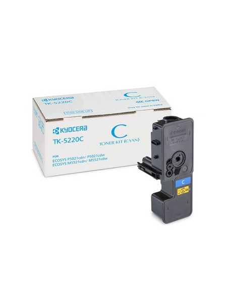 Toner Ecosys M5521/P5021 (TK5220C) Azul