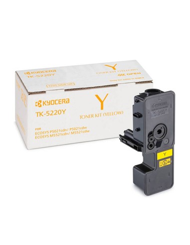 Toner Ecosys M5521/P5021 (TK5220Y) Amarelo