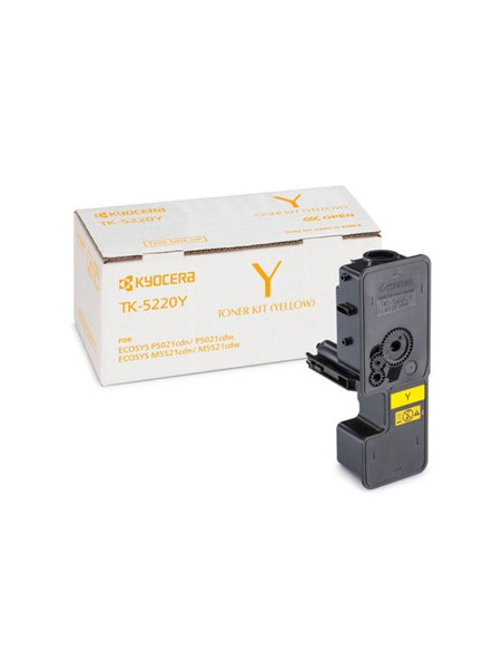 Toner Ecosys M5521/P5021 (TK5220Y) Amarelo
