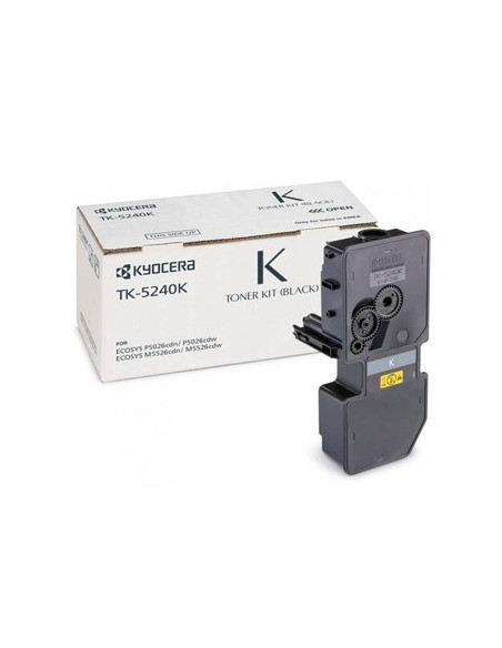 Toner Ecosys M5526/P5026 (TK5240K) Preto