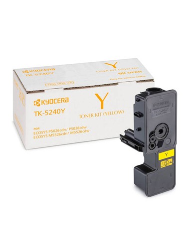 Toner Ecosys M5526/P5026 (TK5240Y) Amarelo