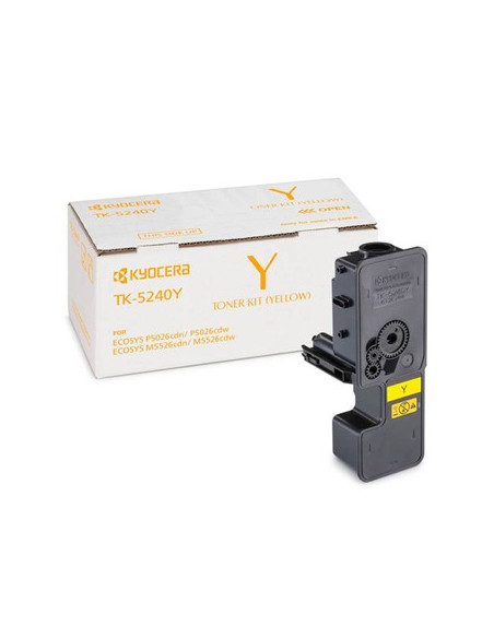 Toner Ecosys M5526/P5026 (TK5240Y) Amarelo