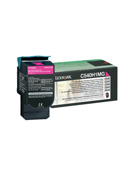 Toner Magenta Elevada Capacidade c/ Prog. Retorno C540/X543