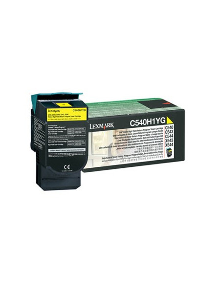 Toner Amarelo Elevada Capacidade c/ Prog. Retorno C540/X543