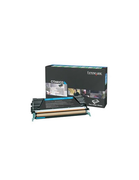 Toner Azul com Programa de Retorno C734/C736/X734/X736/X738