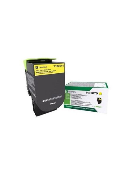Toner Amarelo c/Programa Retorno CS317/CX317/CS417/CX417