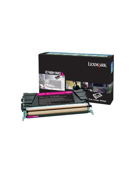 Toner Magenta Elevada Capacidade c/ Prog Retorno X748 10K