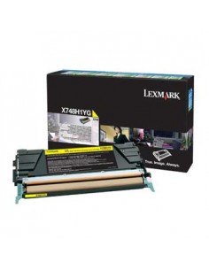 Toner Amarelo Elevada Capacidade c/ Prog Retorno X748 10K