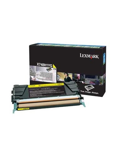 Toner Amarelo Elevada Capacidade c/ Prog Retorno X748 10K