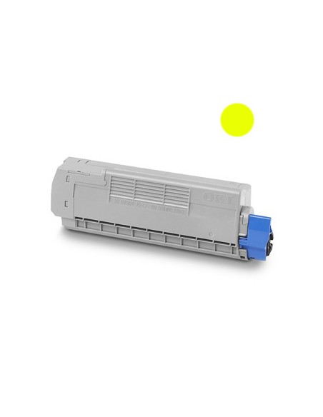 Toner p/Oki C610 6k Amarelo