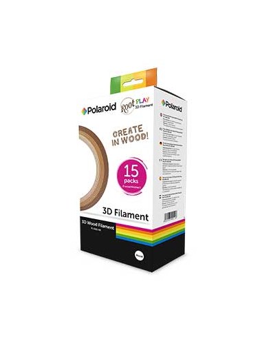 Pack Filamentos Polaroid Canetas 3D (WOOD 3 tons 1.75mm)