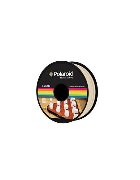 Filamento Polaroid Universal P-WOOD 1.75mm 500g Natural