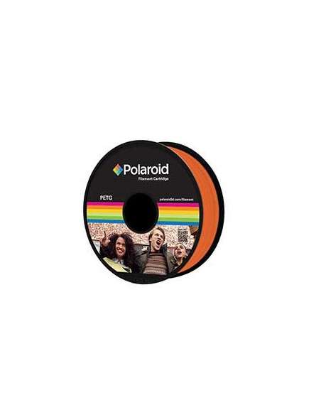 Filamento Polaroid Universal PETG 1.75mm 1Kg Laranja