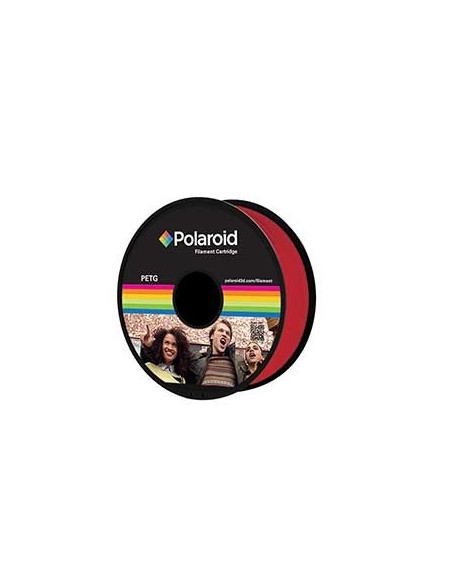 Filamento Polaroid Universal PETG 1.75mm 1Kg Vermelho